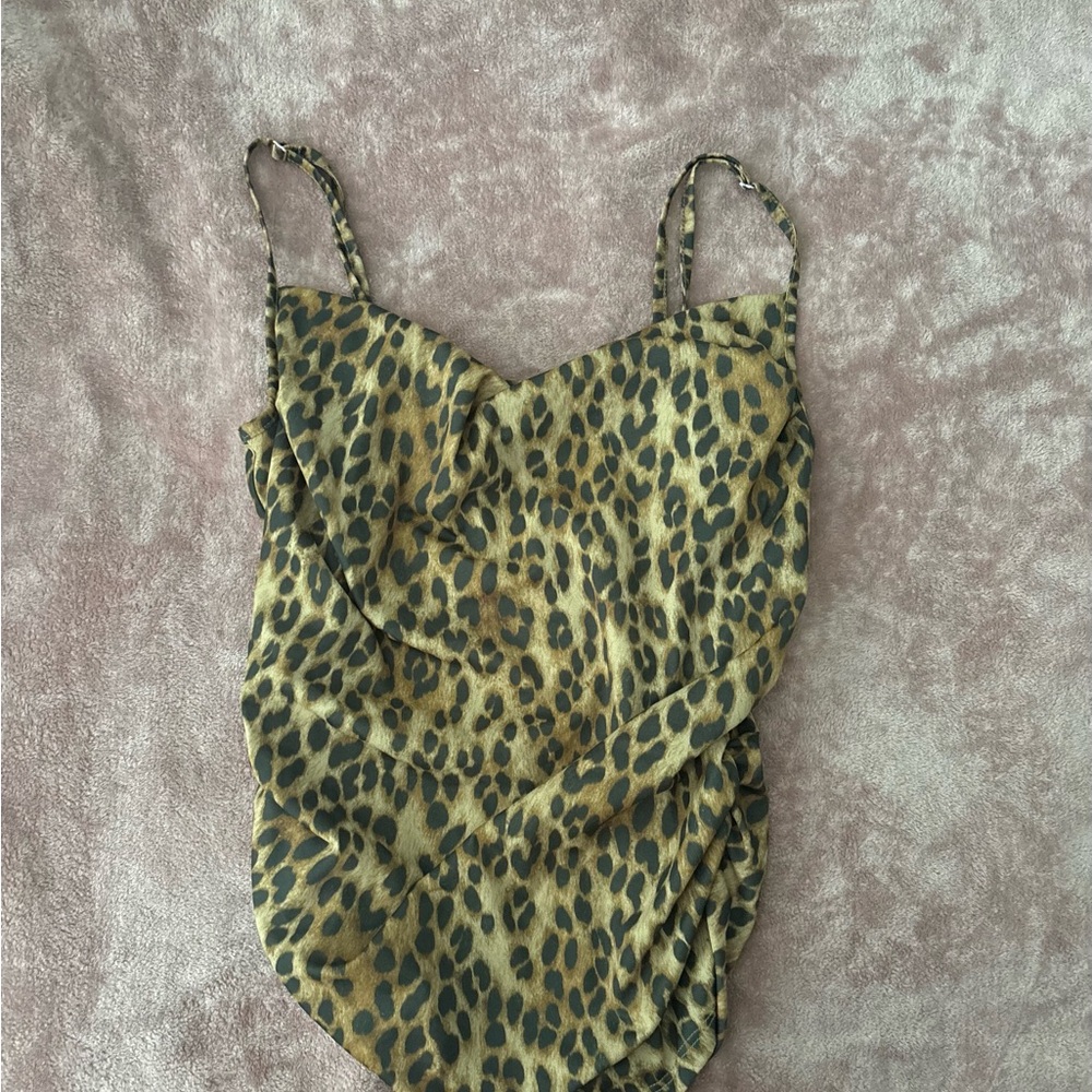 Leopard Print Women’s Tank Top